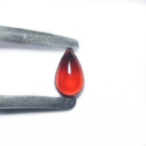 Pear 3×5 garnet red Cabochon Loose Gemstone Wholesale Lot Ready for Jewellery Setting