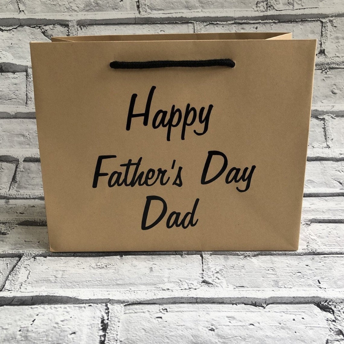 Personalised Fathers Day Gift Bag Fathers Day Gift Bag Etsy UK