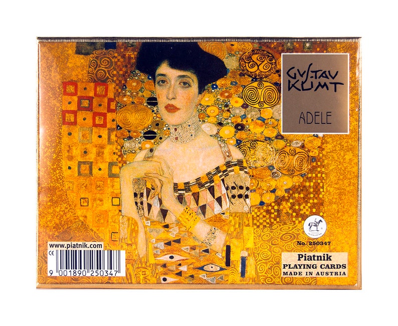 PIATNIK Double Deck Playing Cards Klimt Emilie 2502