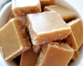 Caramel Scottish Tablet Candy - Flavored Authentic Scotland Family Recipe / Britain / British / European Sweet Dessert Gift