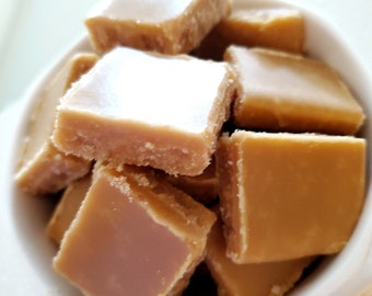 English Toffee Scottish Tablet Candy - Flavored Authentic Scotland Family Recipe / Britain / British / European Sweet Dessert Gift