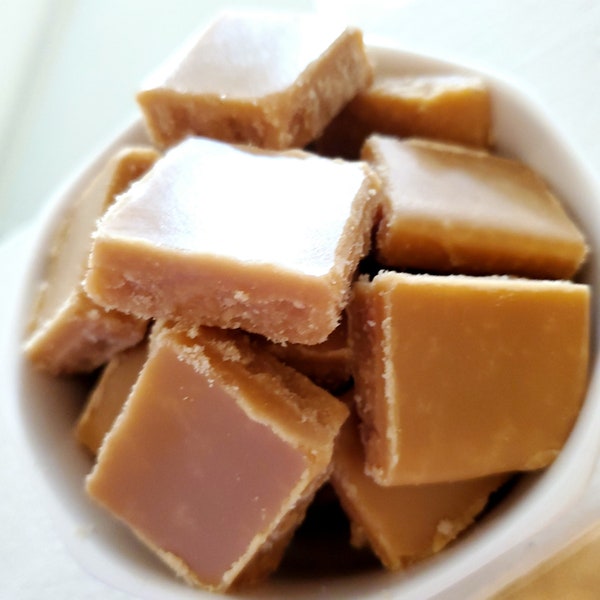 English Toffee Scottish Tablet Candy - Flavored Authentic Scotland Family Recipe / Britain / British / European Sweet Dessert Gift