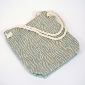Upcycled handmade upholstery fabric tote bag, market tote, reuseable tote, shopping bag, farmer's market bag,