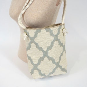 Upcycled handmade upholstery fabric tote bag, market tote, reuseable tote, shopping bag, farmer's market bag,