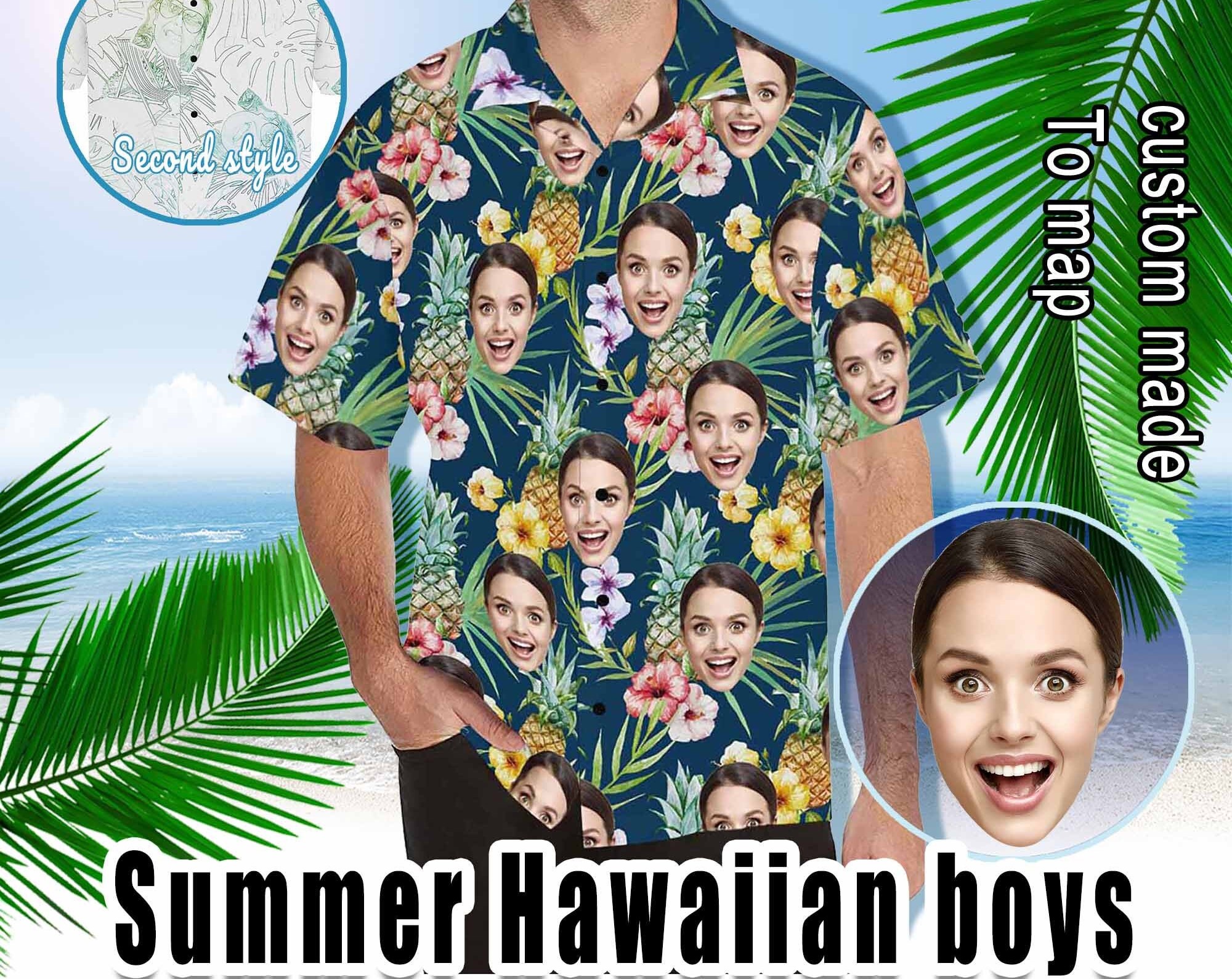 Discover Custom Father's Day Gift,Summer Hawaiian Shirt