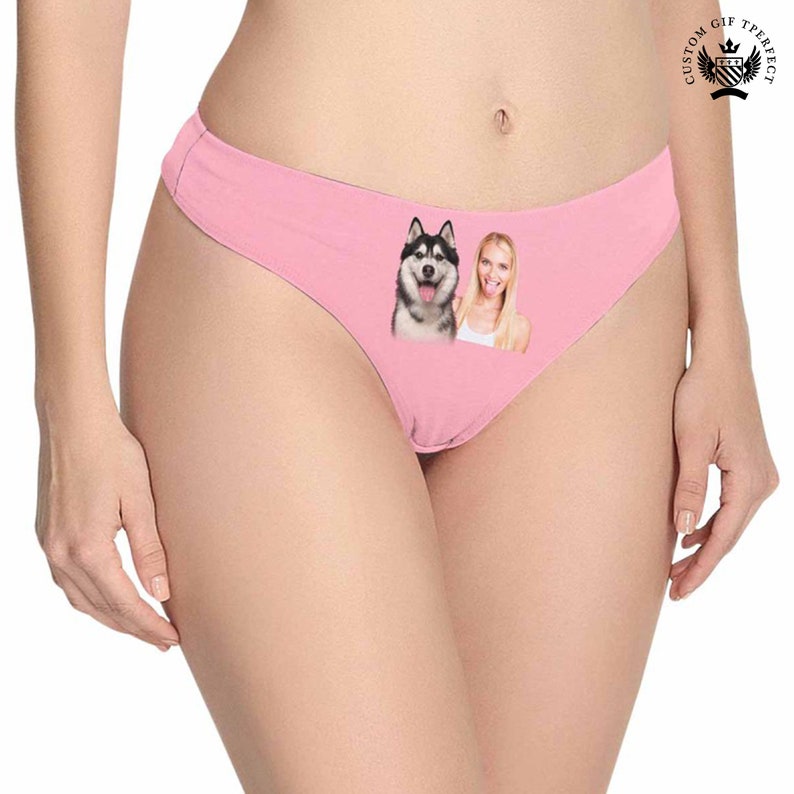 Custom Dog panties Lingerie|Fun Panties|Photo Panties|Women\u2018s Panties|Personalized Panties|Custom Printed Panties|Active Gift