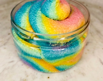 Arcoíris / FRUTAL / Manteca corporal / Sedosa / Piel sensible / Loción / Regalo / San Valentín / Día de la Madre