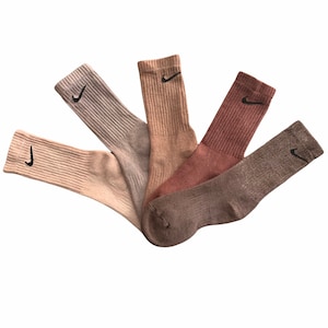 Neutral Solid Dyed Nike Socks
