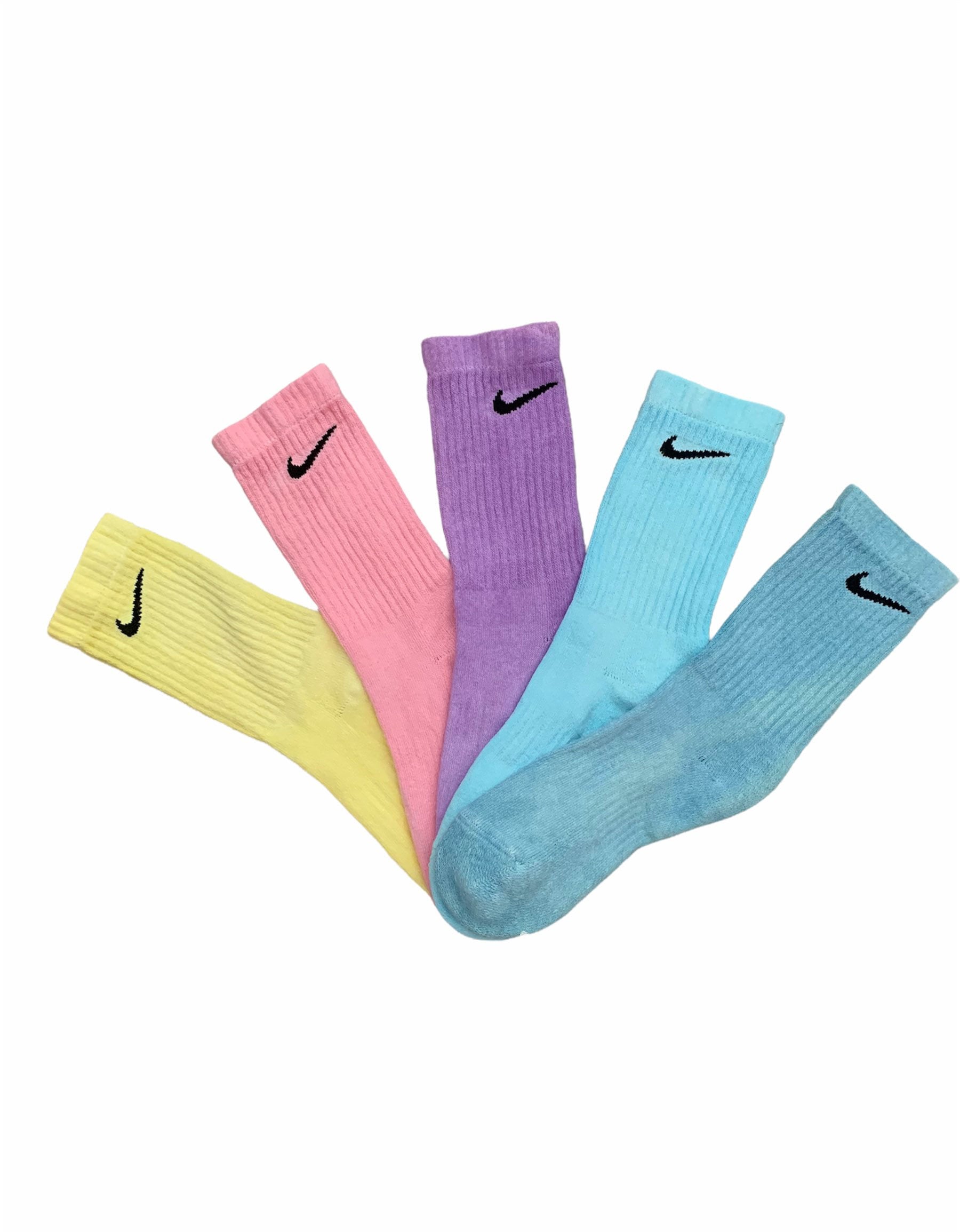Zakje maak een foto Koreaans nike socks pastel Immuniseren Vegen Voorwoord