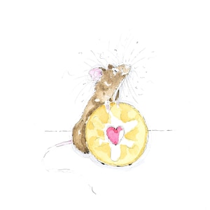 Liebe Herz Jammie Dodger Biscuit| Karte zum Valentinstag| Geburtstag| Neues Baby| Ich liebe dich Grußkarte | Jammie FSC zertifiziert |