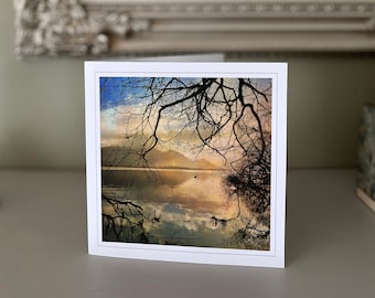 Lake District Art Card - Skiddaw Landscape, Fine Art Photography