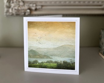 Art card - Fine art landscape card - Lake District - blank greetings card - landscape card - nature card - fine art - Hand made cards