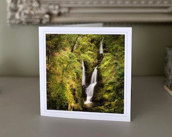 Photography Greetings Card - Lake District Card - Stock Ghyll Force - Ambleside Landscape Card - Nature Photography Card - Fine Art Cards