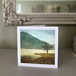 Lake District-kunstkaart - Fine art landschapskaart - blanco wenskaart - landschapskaart - natuurkaart - beeldende kunst - Handgemaakte kaarten