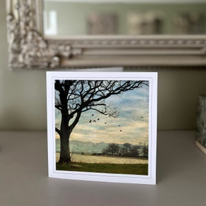 Lake District-kunstkaart - Fine art landschapskaart - blanco wenskaart - landschapskaart - natuurkaart - beeldende kunst - Handgemaakte kaarten