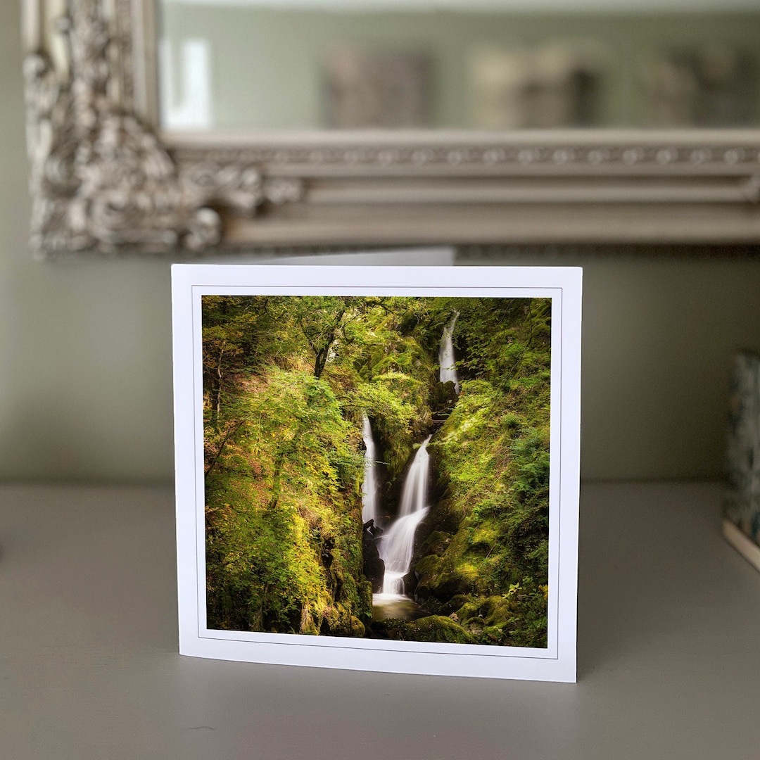 Photography Greetings Card Lake District Card Stock Ghyll Force