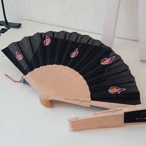 fan flame fierce and fancy