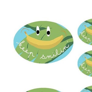 stickers la banane