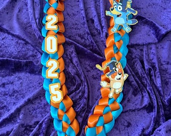 Bluey Graduation Leis