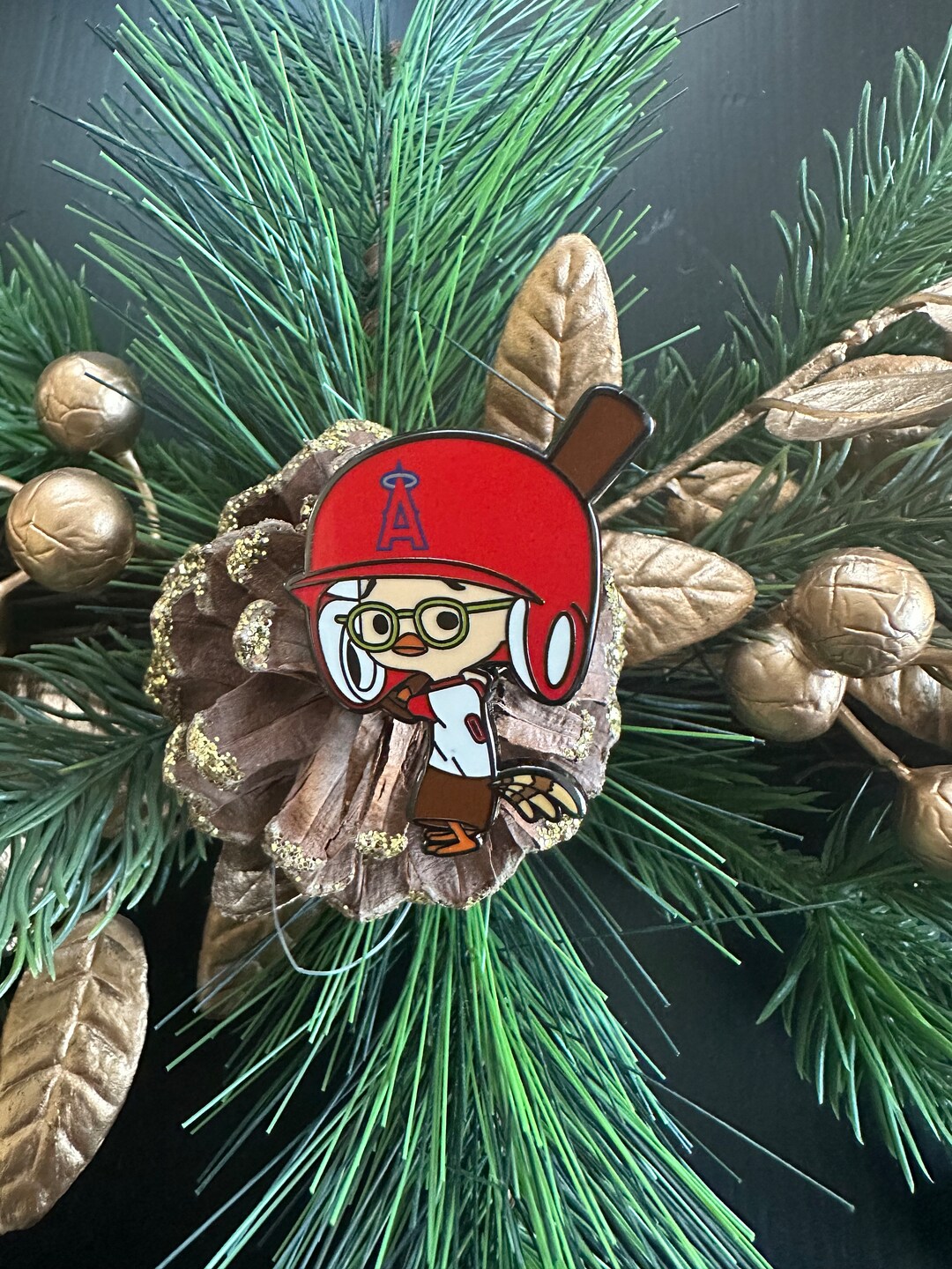 Angels Chicken Little Baseball Pin - Etsy