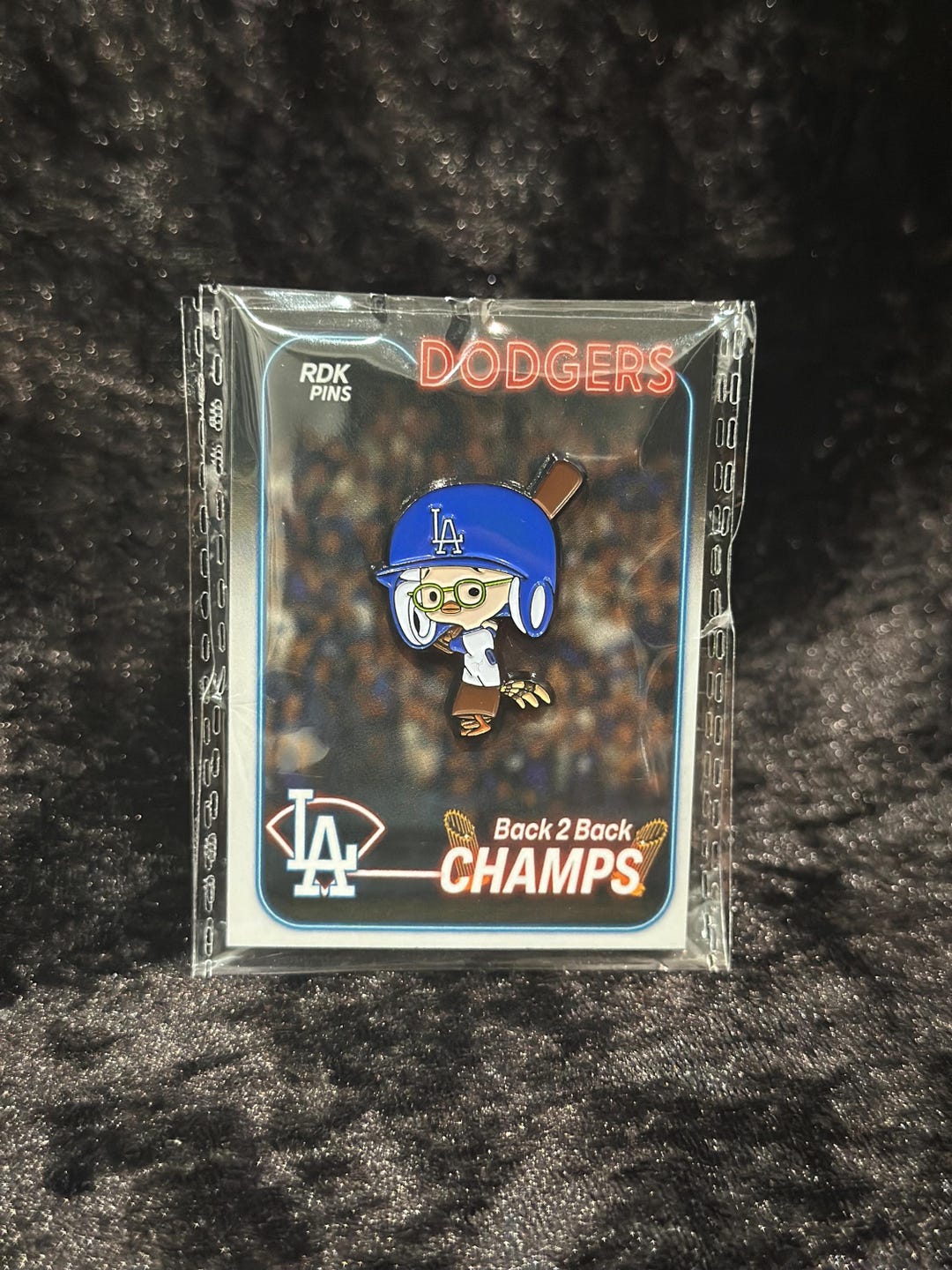 LA Chicken Little Baseball Pin - Etsy