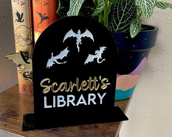 Decoración de estantería de dragón personalizada/Artículos de librería/Regalo para amantes de los libros/Decoración de libros/Rincón de libros/Decoración de libros/Regalo para lectores