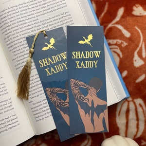 Shadow Xaddy Book Club Bookmarks / bookish gift / book lover / gift for reader