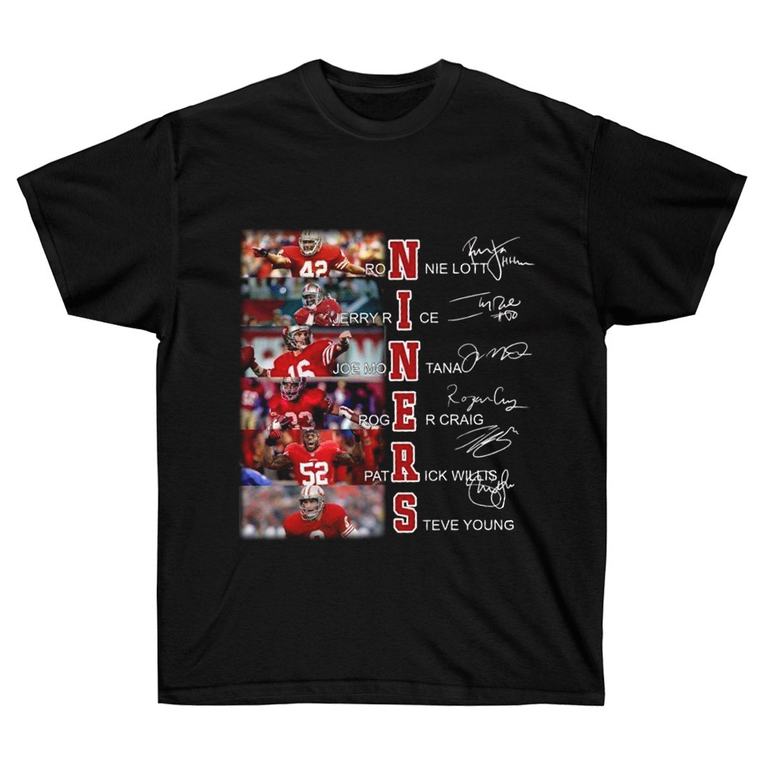San Francisco 49ers Niners Player Signatures Shirt Niners | Etsy