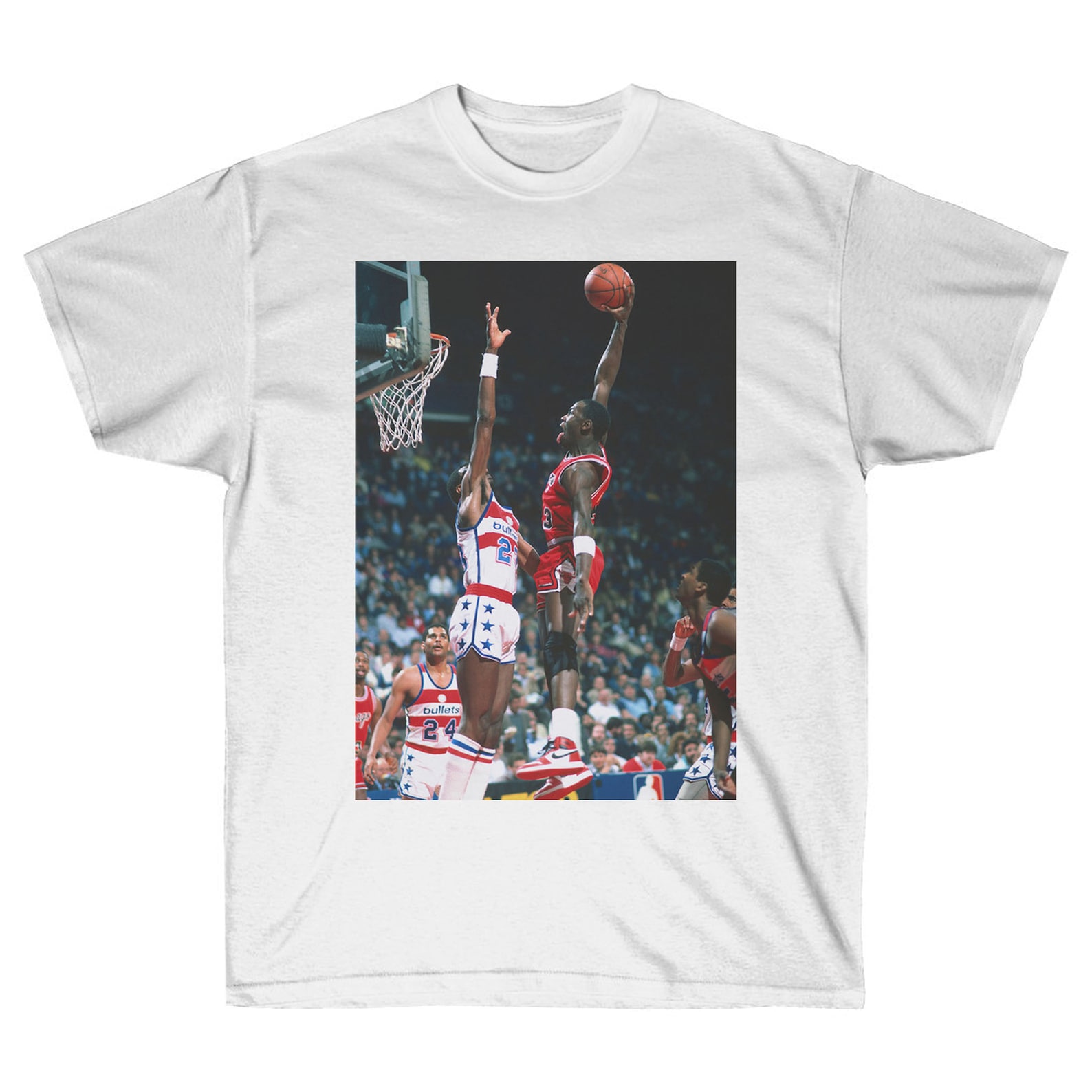 Michael Jordan Picture Shirt Michael Jordan Chicago Bulls NBA | Etsy