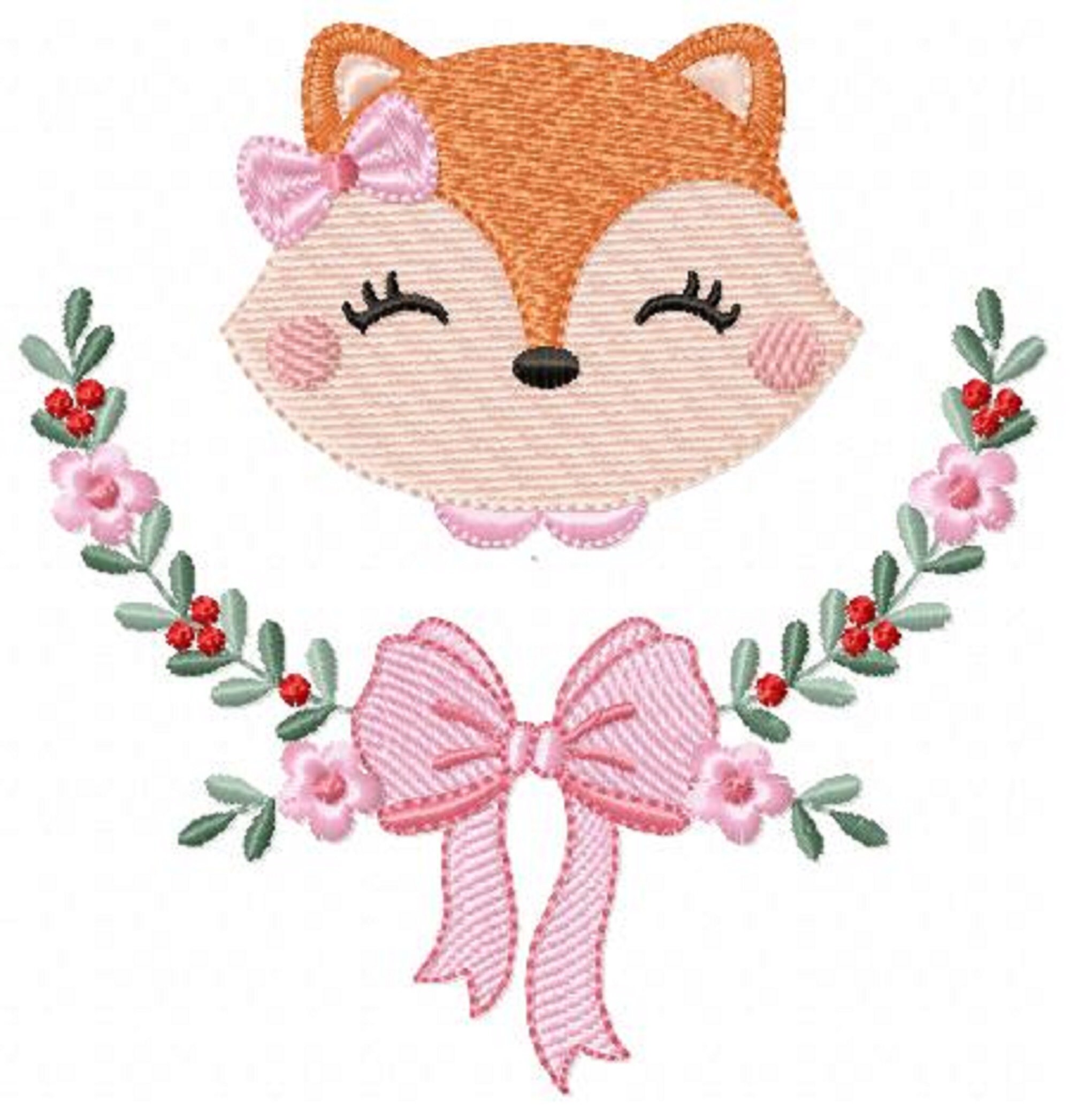 Fox Embroidery Designs Machine Embroidery Pattern - Instant Download ...