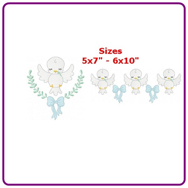 Bird animals embroidery designs machine embroidery pattern - instant download.