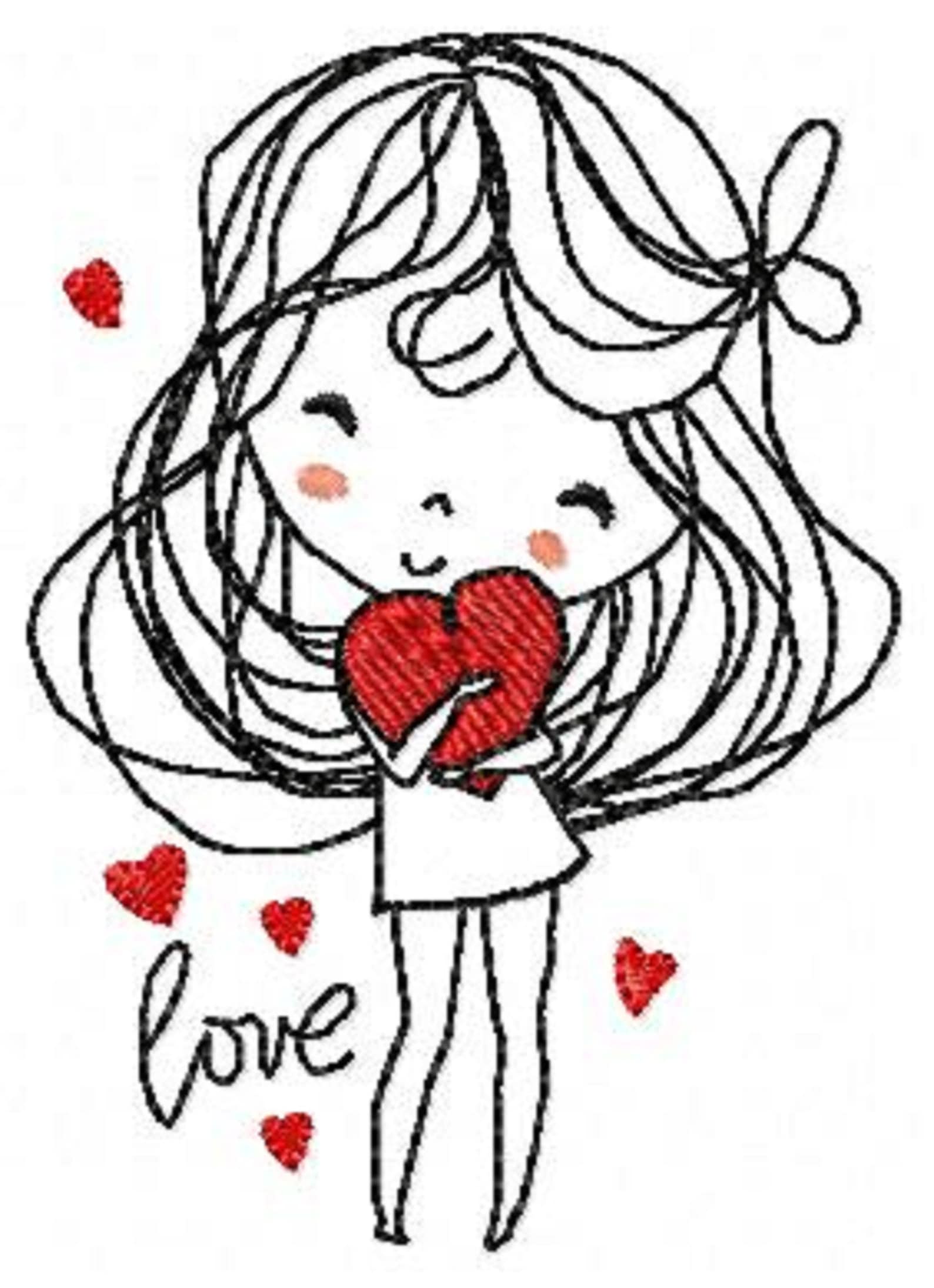 Valentines day embroidery designs machine embroidery  etsy Valentines day embroidery designs machine embroidery  etsy