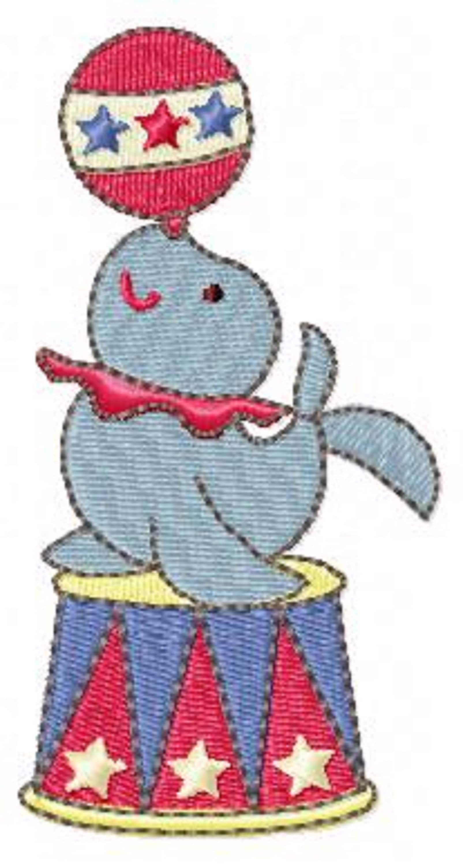 Circus Embroidery Designs Machine Embroidery Pattern Instant - Etsy UK