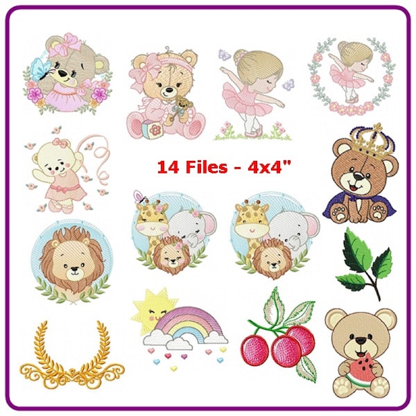 Miscellaneous embroidery designs machine embroidery pattern - instant download.
