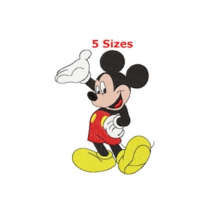 Mickey Mouse embroidery designs machine embroidery pattern - instant download.