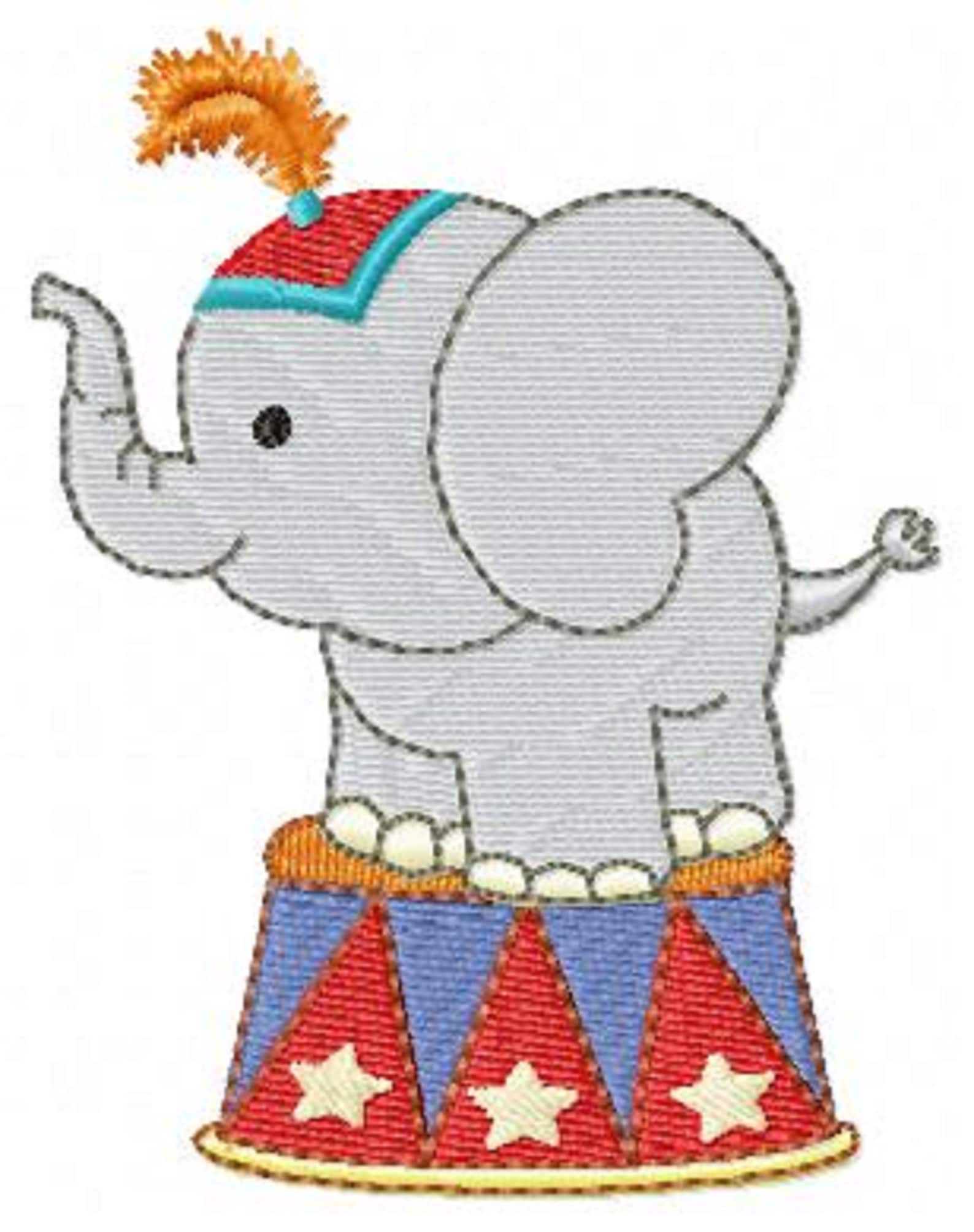 Circus embroidery designs machine embroidery pattern instant  etsy uk