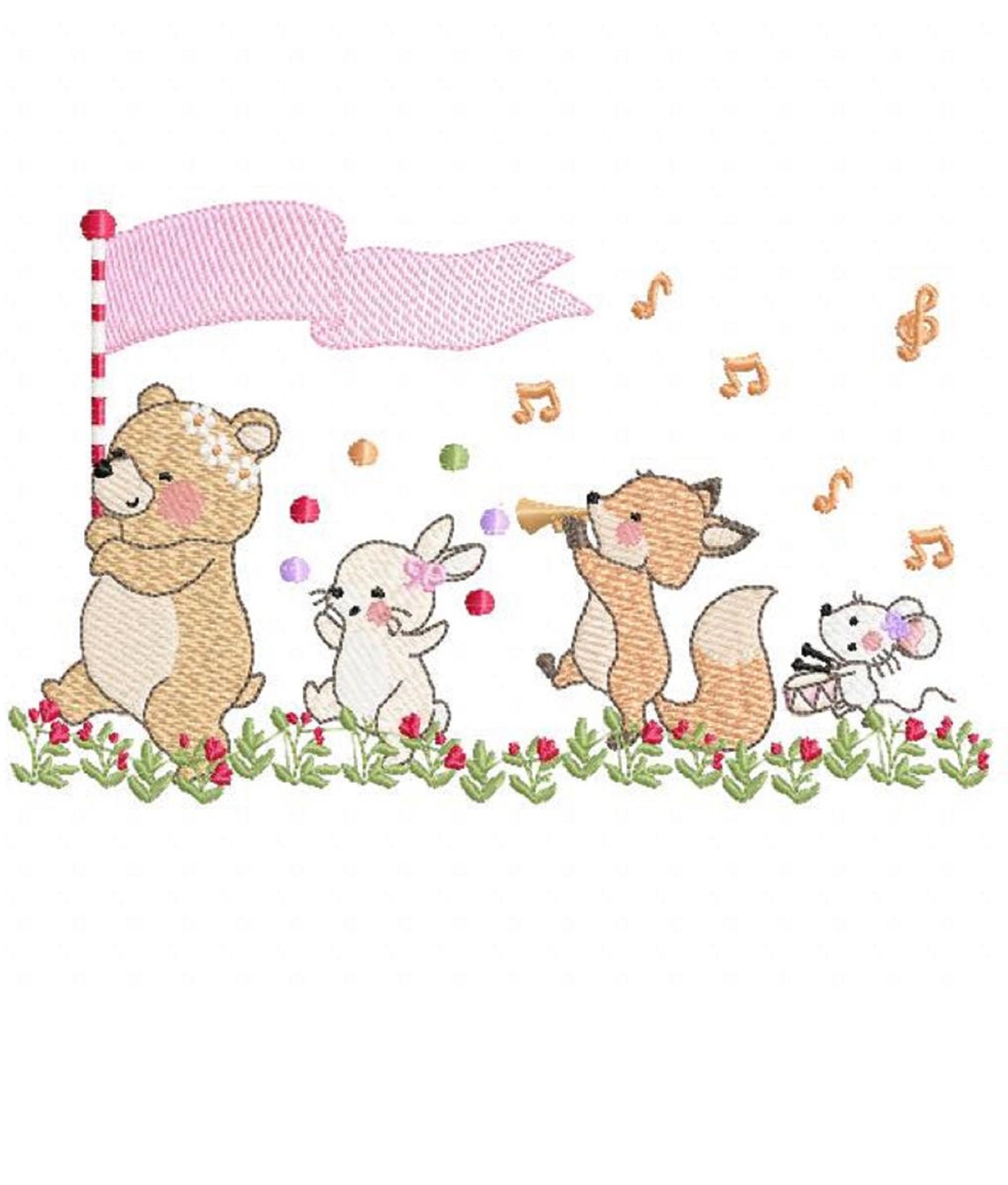 Animals embroidery designs machine embroidery pattern Etsy