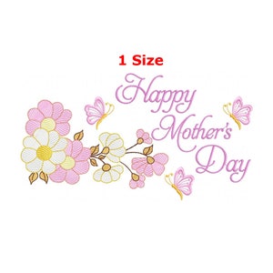 Mother&#39;s day embroidery designs machine embroidery pattern - instant download.