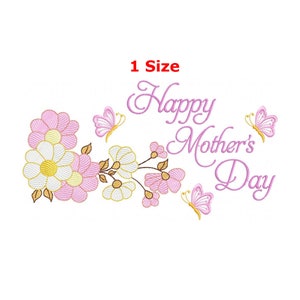 Mother's day embroidery designs machine embroidery pattern - instant download.