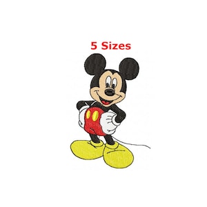 Mickey Mouse embroidery designs machine embroidery pattern - instant download.