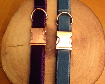 Luxury Velvet Dog Collar