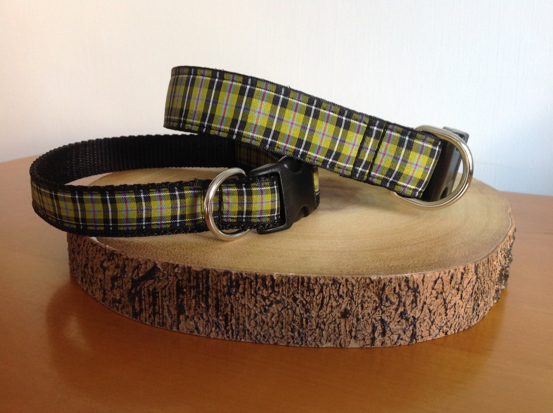 Cornish Tartan Dog Collars and Leads Etsy