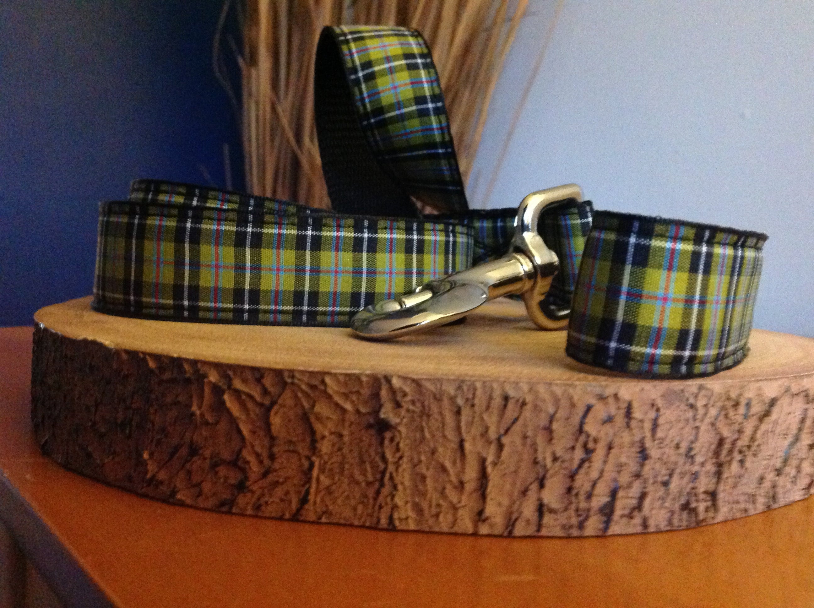 Cornish Tartan Dog Collars and Leads Etsy