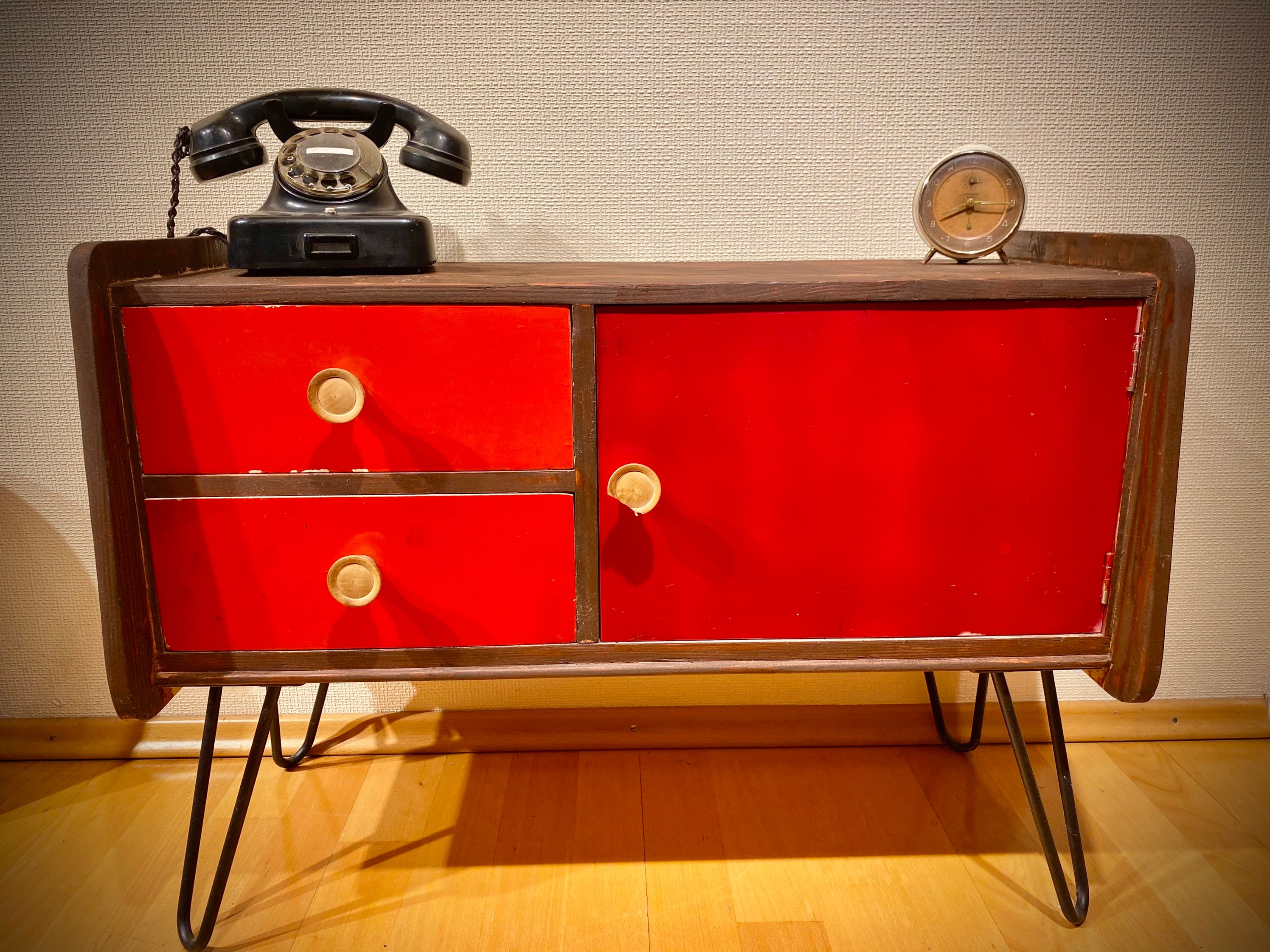 Gabinete Retro aparador vintage cutre DDR gabinete | Etsy