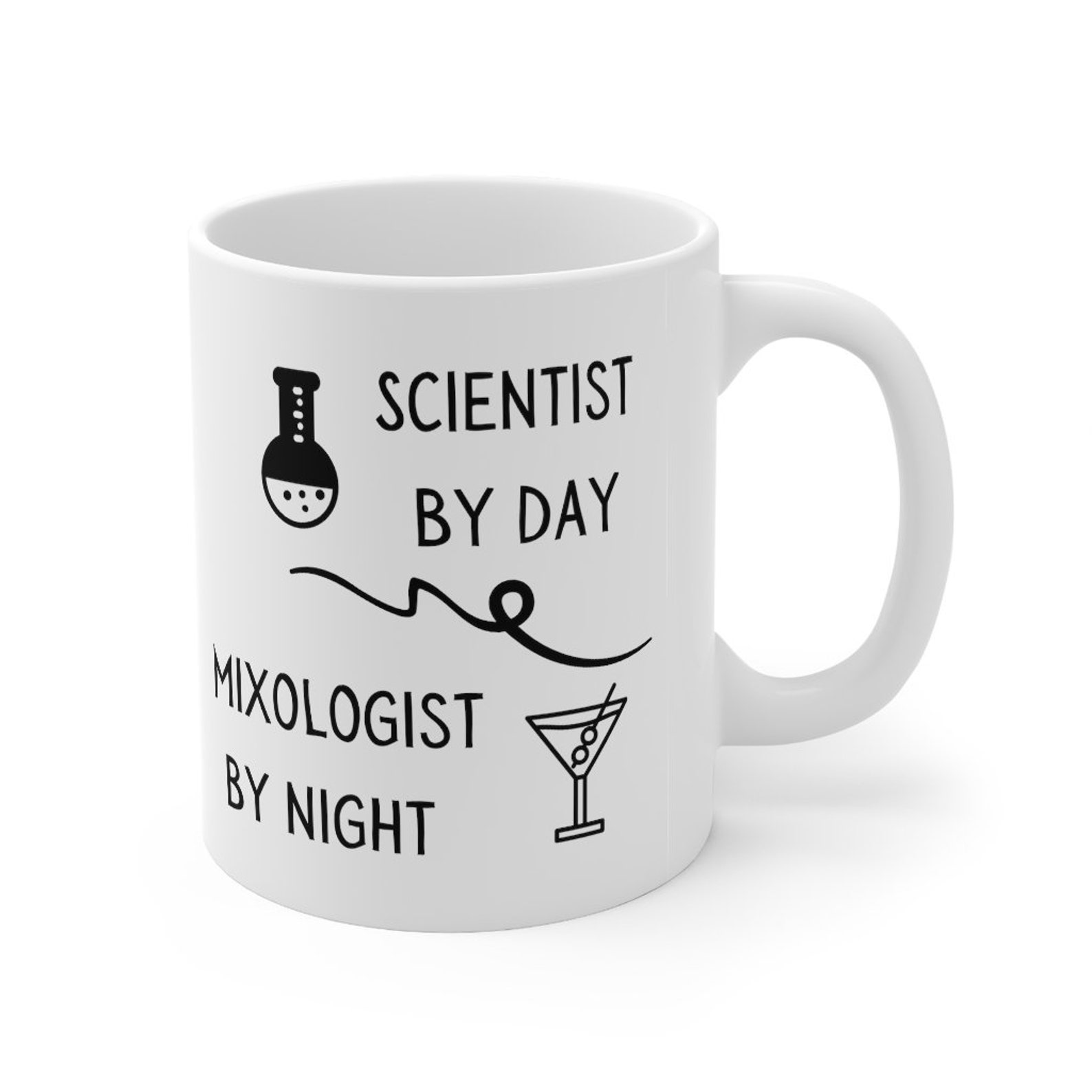 Taza de científico divertido / regalo para los investigadores Etsy