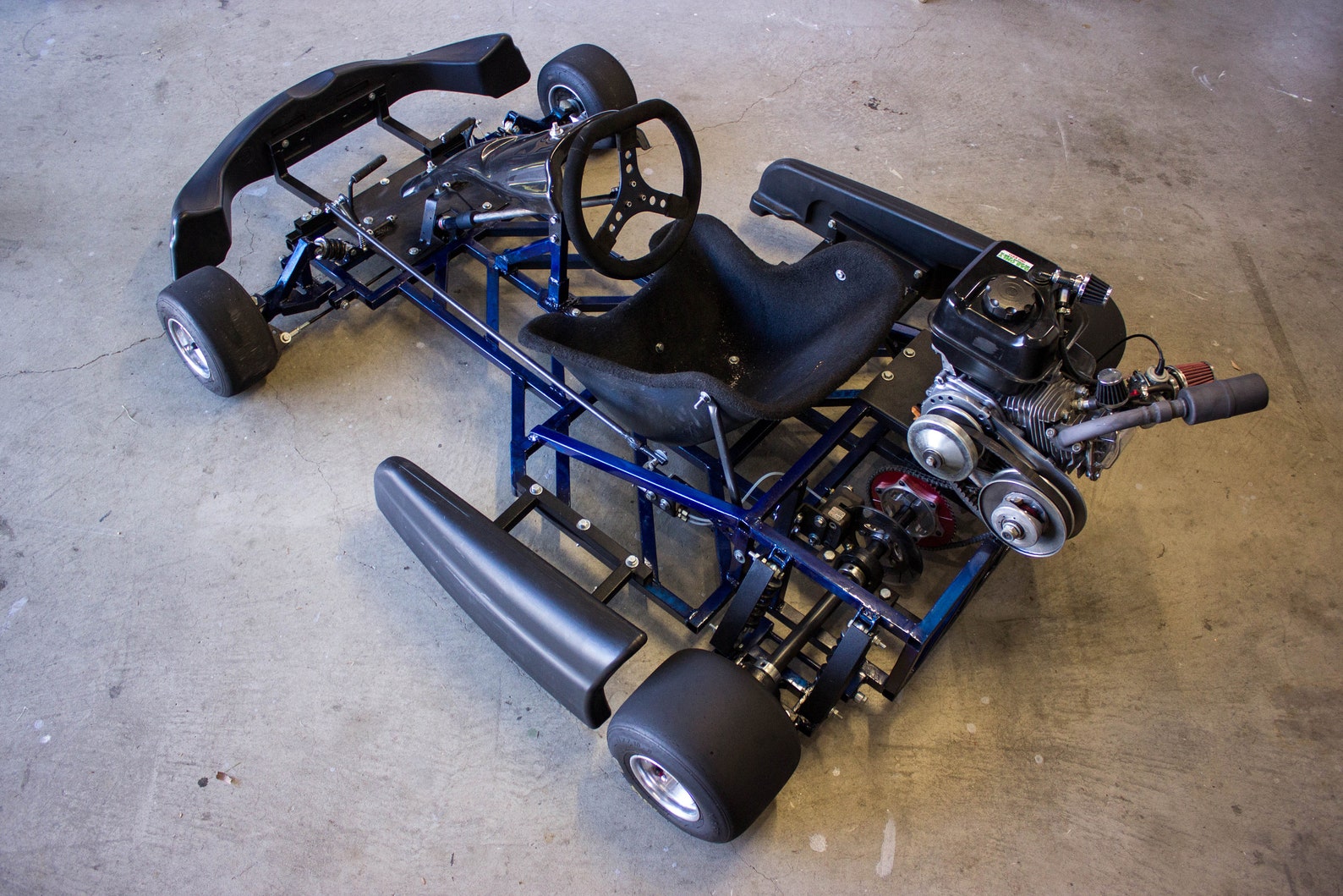 Go Kart Frame Design Plans and Instruction Kit Do It Yourself Shifter