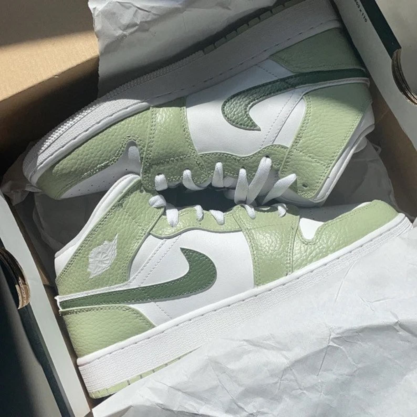 jordan 1 high sage green