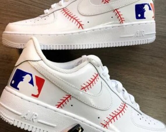 Custom MLB Major League Baseball Air Force One AF1 - Etsy