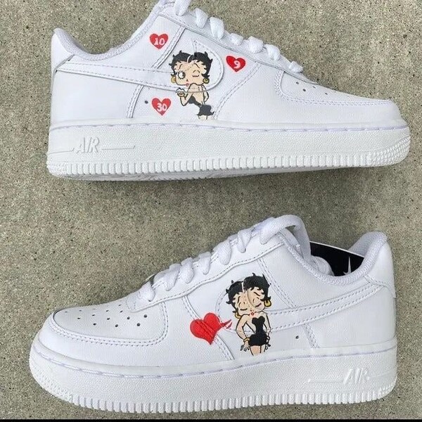 betty boop air force 1