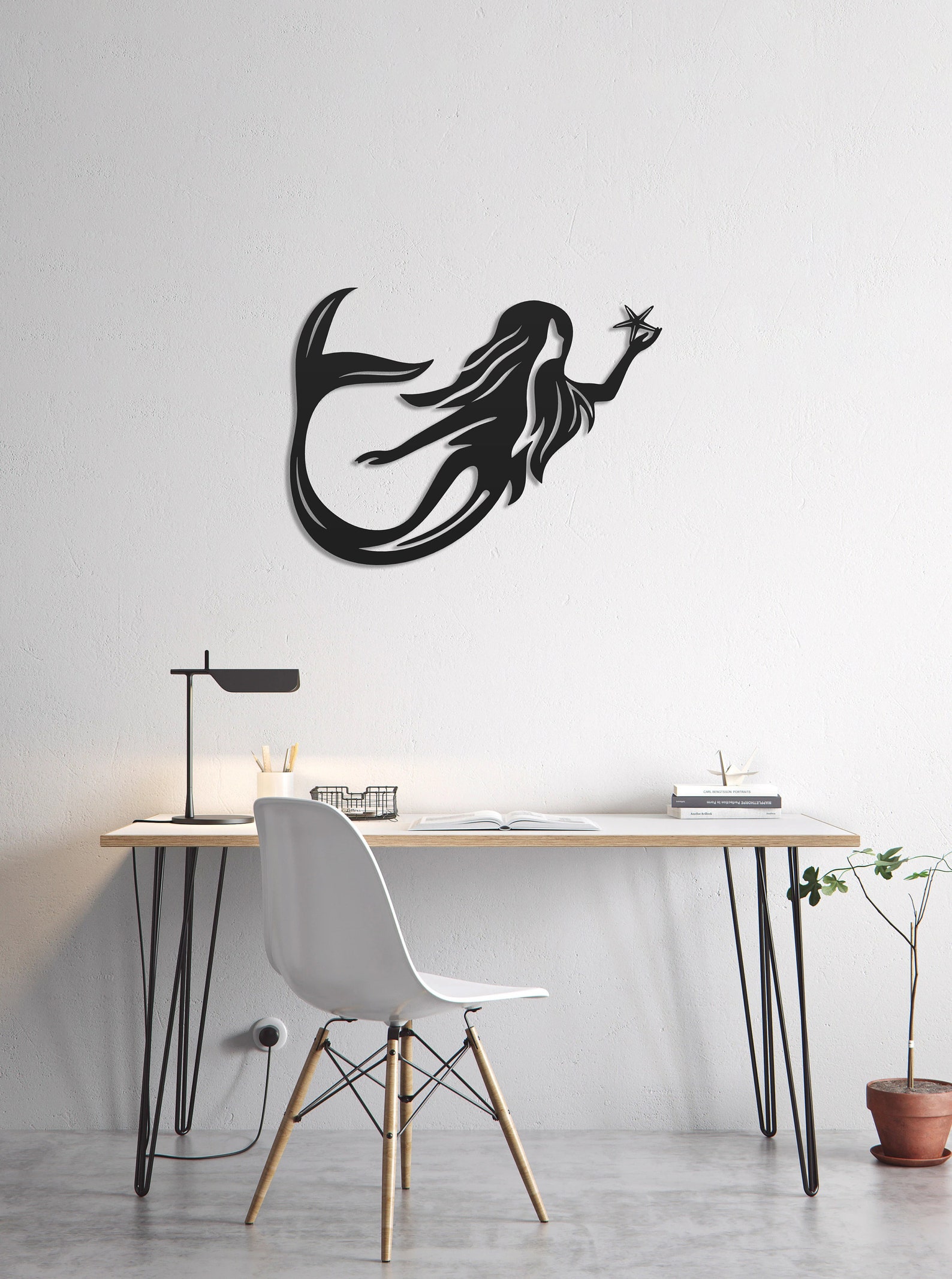 Mermaid Metal Wall Art Mermaid Metal Wall Decor Mermaid - Etsy